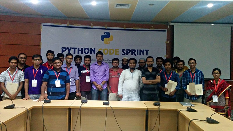 Python Code Sprint Held