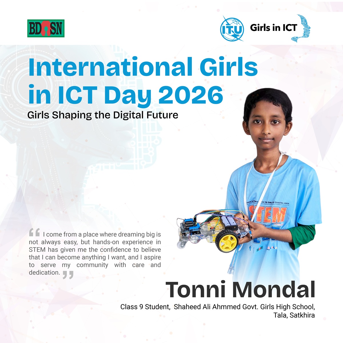 Girls Shaping the Digital Future: Tonni’s Journey from Coastal Shores to Digital Frontiers