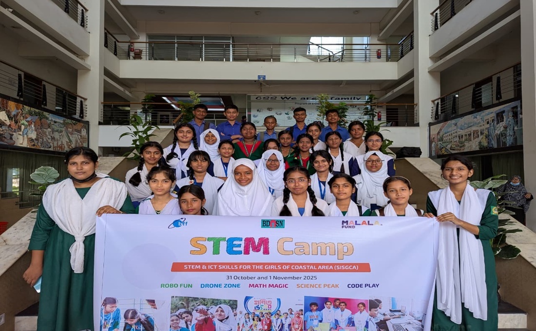 STEM Camp in Khulna Inspires Coastal Girls to Dream Big in Science and Technology