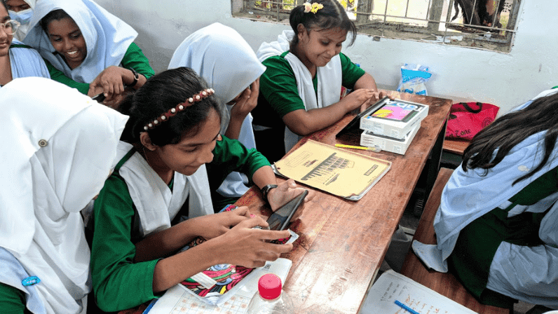 Mathematics and Programming sessions were conducted at Shaheed Kamel Model High School, Tala, Satkhira Mathematics and Programming sessions were conducted at Shaheed Kamel Model High School, Tala, Satkhira
