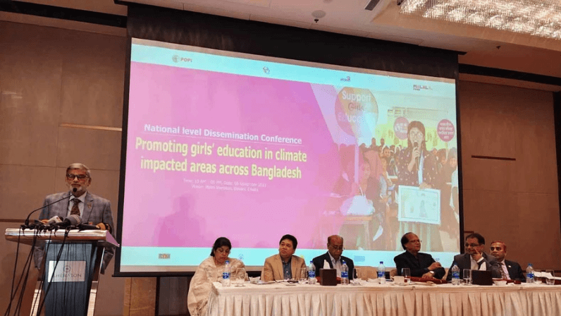 BdOSN Participates in National Level Dissemination Conference on Promoting Girls' Education in Climate Impacted Areas BdOSN Participates in National Level Dissemination Conference on Promoting Girls' Education in Climate Impacted Areas