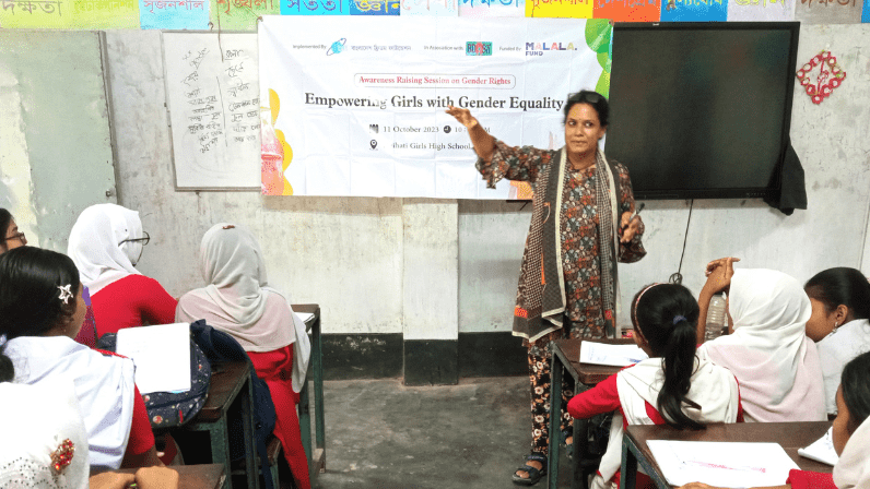 Empowering Girls through STEM and Gender Awareness: A Milestone Event at Naihati Secondary Girls School, Rupsha, Khulna