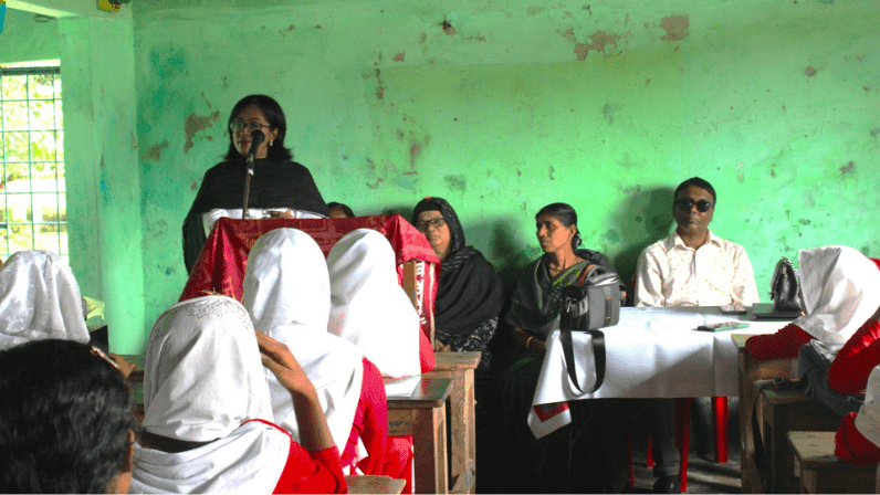 Parent Awareness Meeting for Coastal Girls on STEM and ICT Empowerment: Shaheed Kamel Model High School, Satkhira