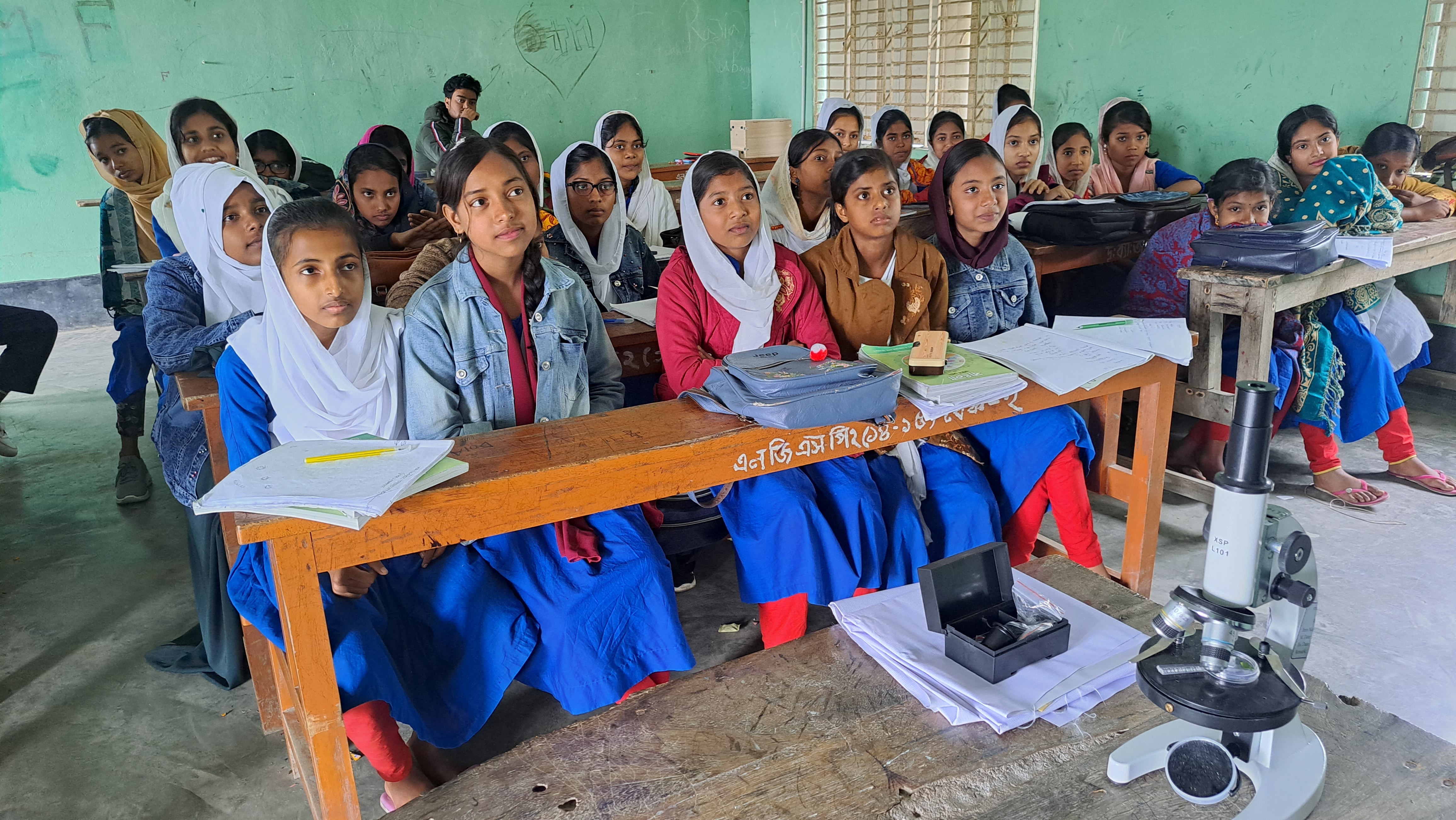 Robotics and Science sessions were conducted at Bara Katali Secondary School, Rampal, Bagerhat