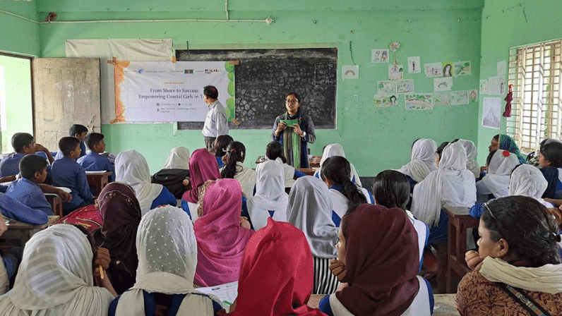 From Shore to Success Empowering Coastal Area Girls in Tech: Bara Katali Secondary School, Rampal, Bagerhat