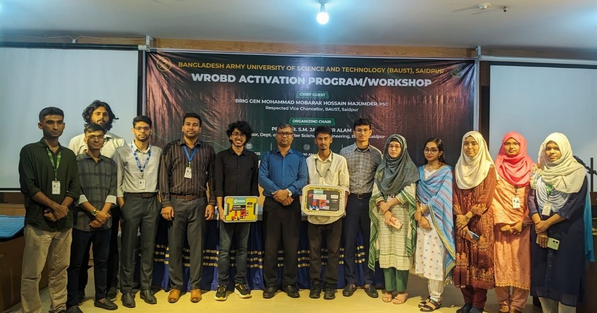 Over 200 Students Join Robotics Activation at BAUST Saidpur