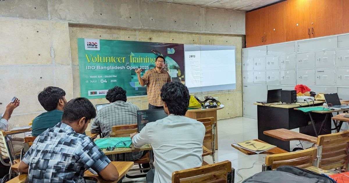 IRO Bangladesh Open 2025 Kicks Off with Volunteer Training