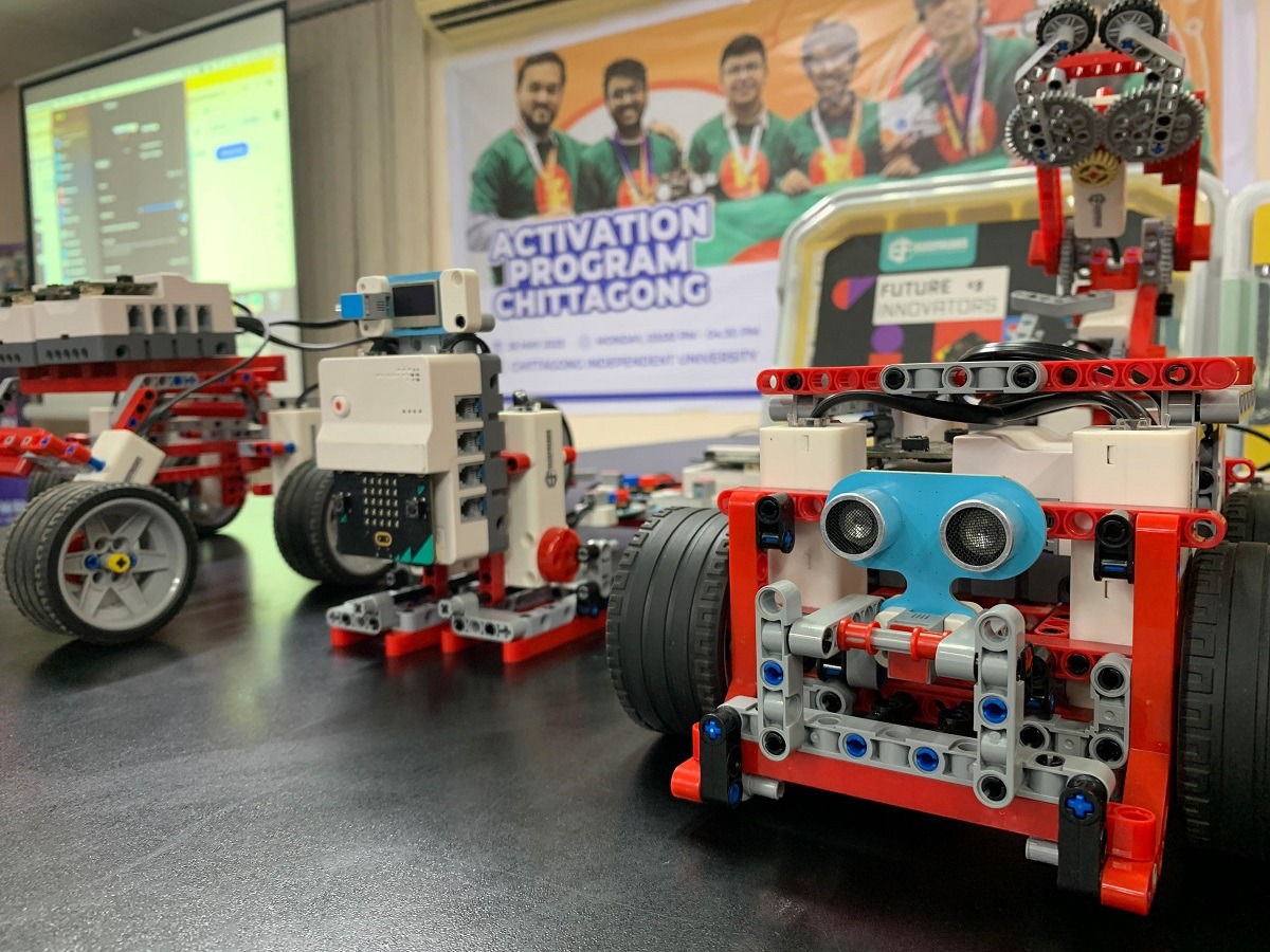 Robotics on the Road: WRO 2025 Activations in Chattogram Division