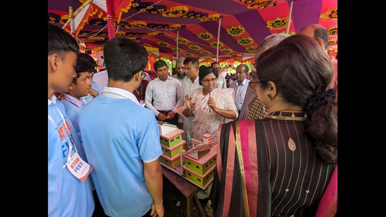 Science Project visited By UNO