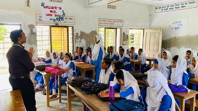Mental Health sessions were conducted at Rampal, Bagerhat