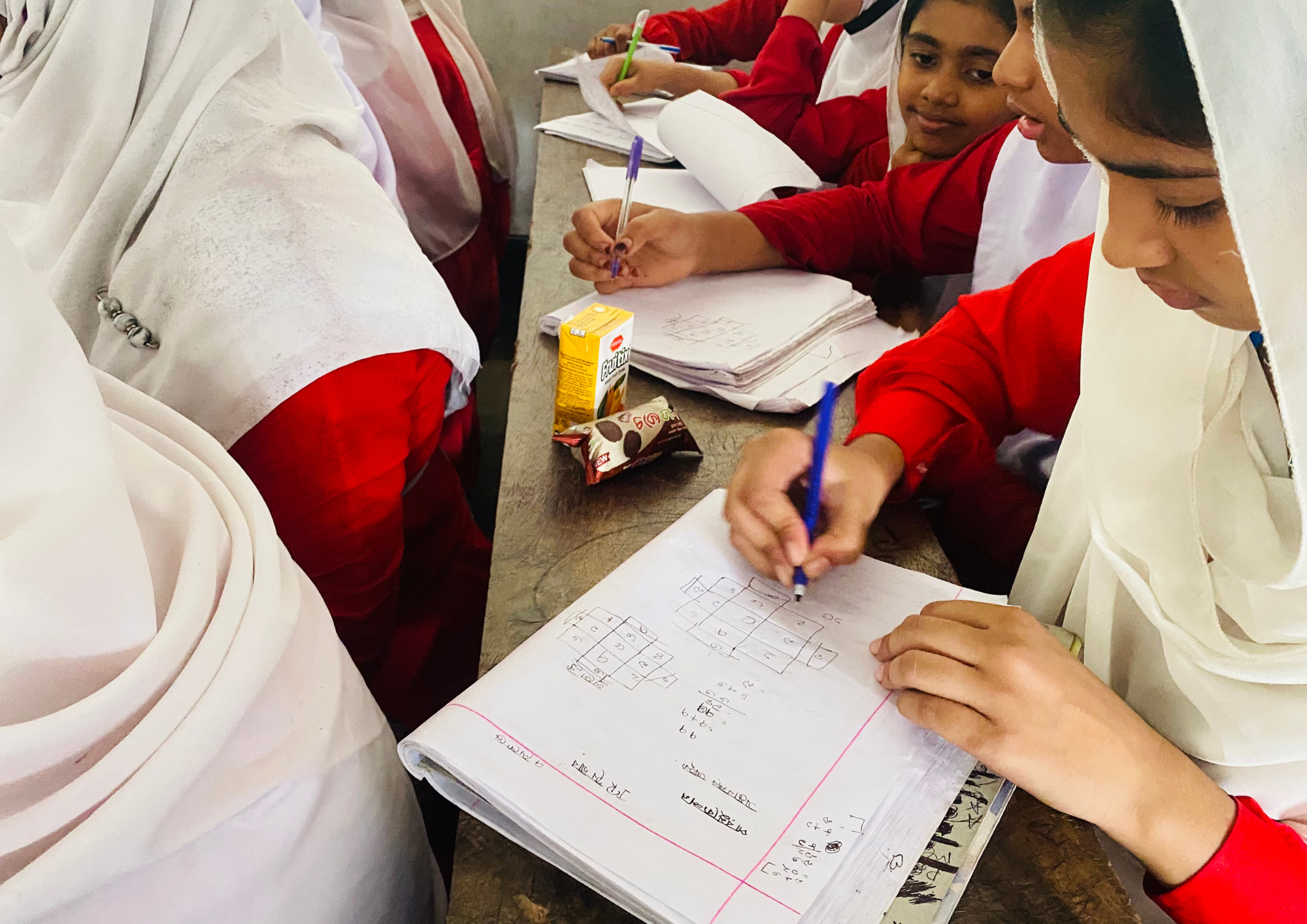 Mathematic session conducted in Rupsha, Khulna