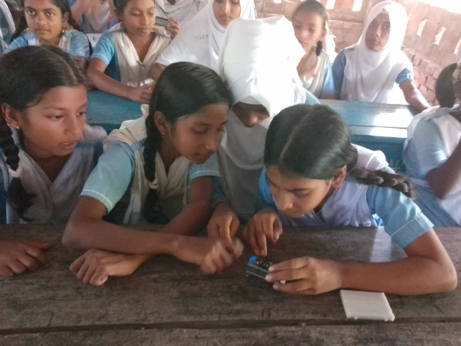 Robotics sessions were organized in Rupsha Upazila, Khulna