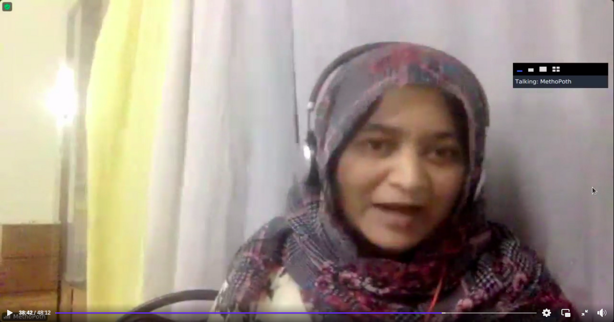 বিডি গার্লস কোডিং লাইভ সেশন-১ (প্রফেসর ড. নোভা আহমেদ)